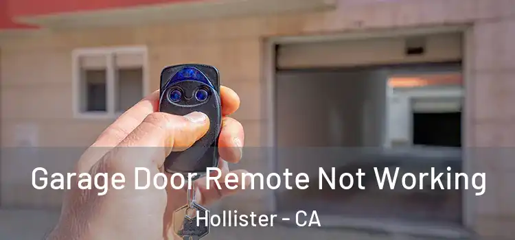  Garage Door Remote Not Working Hollister - CA