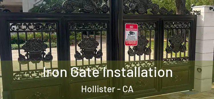 Iron Gate Installation Hollister - CA